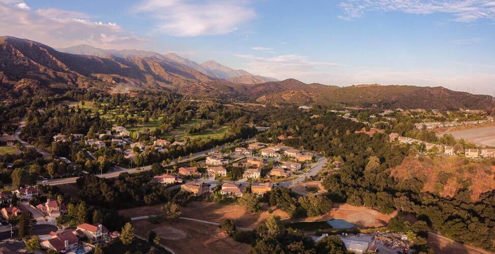 A bird’s eye view of La Verne