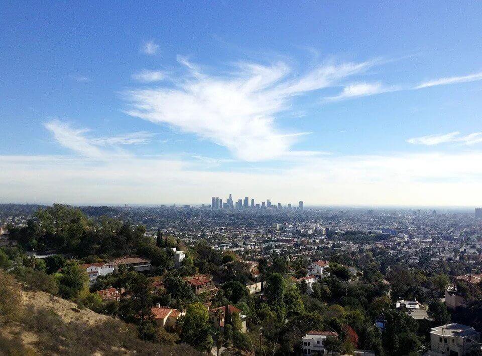 LA skyline