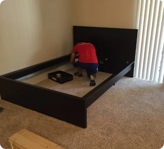 mover disassembling bed