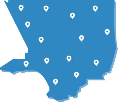 State with pins
